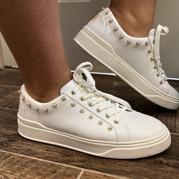 Stuart Weitzman Sneakers & Box - Picture 2 of 9